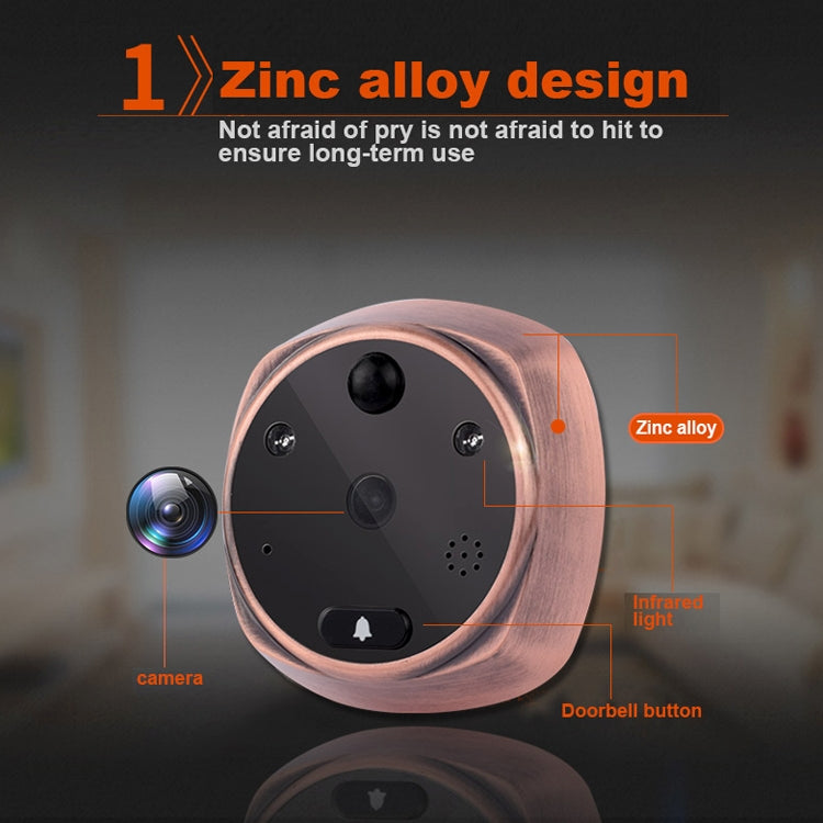 M4300A 4.3 inch Display Screen 3.0MP Camera Video Smart Doorbell, Support TF Card (32GB Max) & Motion Detection & Infrared Night Vision, M4300A M4300A 4.3 inch Display Screen 3.0MP Camera Video Smart Doorbell, Support TF Card (32GB Max) & Motion Detection & Infrared Night Vision, M4300A